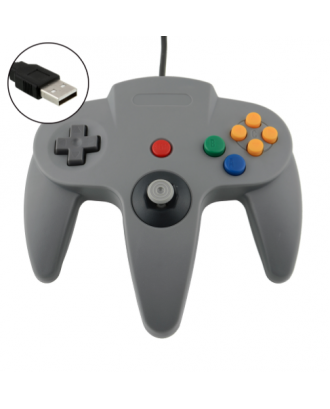 Joystick Usb Pc Diseño Nintendo 64 N64