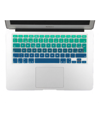 Protector Teclado compatible con Macbook Pro / Air Degrade Verde