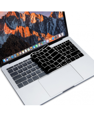Protector Teclado New Macbook Pro 13 Sin Touch Bar Negro