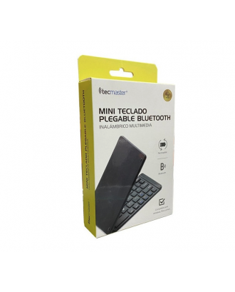 Teclado Bluetooth Plegable Tablet Smartphone Tecmaster