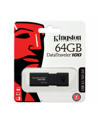 Pendrive 64GB USB 3.0 Kingston Data Traveler