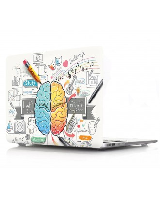 Carcasa compatible con Macbook Air 13 a1466 Brain Study
