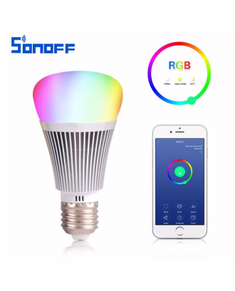 Ampolleta LED RGB Inteligente Inalámbrica WIFI Sonoff B1