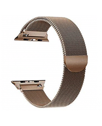 Correa AppleWatch Milanese Magnetica Acero Champagne 42mm / 44mm