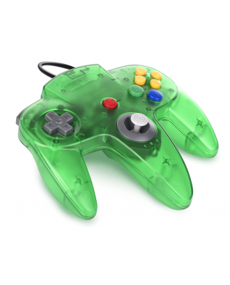 Joystick Usb Pc Diseño Nintendo 64 N64 Verde