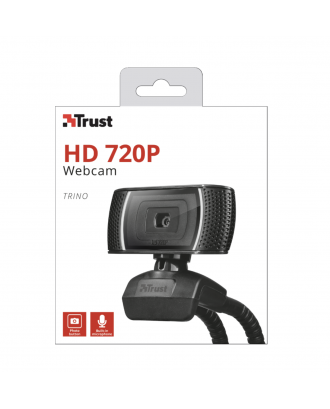 Webcam HD 720P REAL USB PC Notebook Micrófono Inc Trino Trust