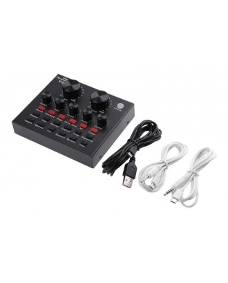 Kit Audio Streaming Mixer 2 Canales y Microfono Atril