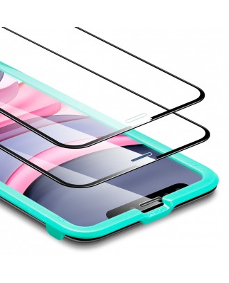 Vidrio Templado Compatible con iPhone 11 / XR 2 Unidades