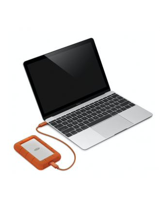 Disco Duro Externo compatible con Mac 1TB USB-C Rugged Lacie