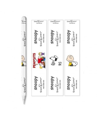 Set 3 Adhesivos Protectores para Applepencil 2 Diseño Snoopy