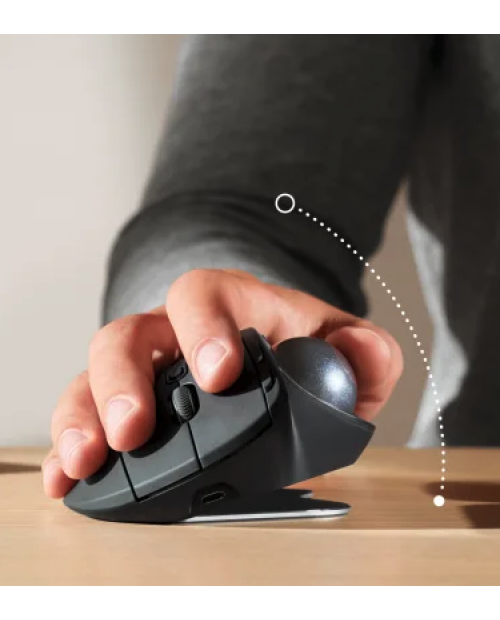 Ratón Bluetooth Trackball, mouse ergonómico Colombia
