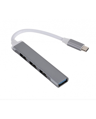 HUB USB-C a USB 4 Puertos compatible con Macbook notebook