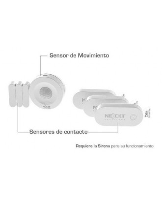 Sensores Inteligentes Movimiento Apertura Alexa Google Nexxt