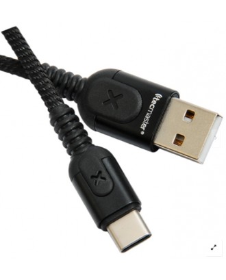 Cable USB a USB-C Datos Smartphone 1.1MT RGB Tecmaster