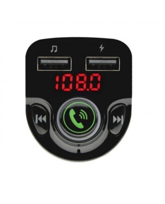 Transmisor FM Radio Bluetooth Inalambrico Auto Tecmaster