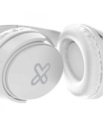 Audífonos KlipX Bluetooth Noise Cancel Over Ear Blanco