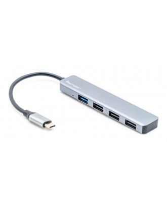 Hub Tipo-C USB 4 Puertos Para Macbook Notebooks Tecmaster