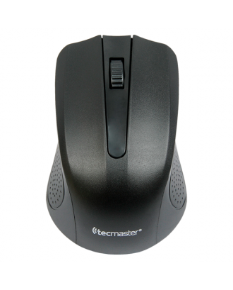 Mouse Inalambrico Negro Para Notebook Macbook Tecmaster