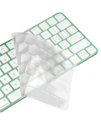 Cubre Teclado Magic Keyboard iMac A2449 A2450 M1 Transp
