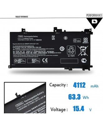Bateria Para HP 15-AX200 OMEN TE04XL HSTNN-UB7A ALT