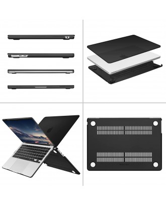 Carcasa Para MacBook Air M2 13.6 A2681 2022 Negra Goforit