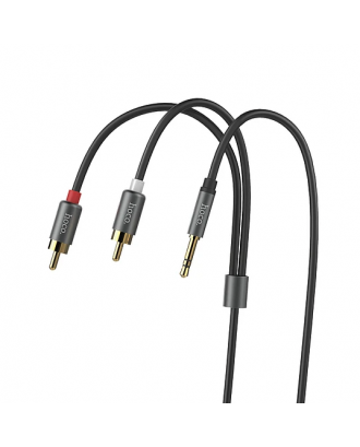 Cable Auxiliar Doble RCA a 3,5MM Lotus Hoco UPA10