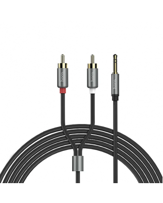 Cable Auxiliar Doble RCA a 3,5MM Lotus Hoco UPA10