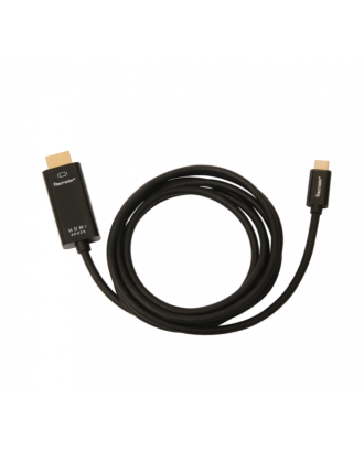 Cable USb-C a HDMI Macho 4K 1.8MT Negro Tecmaster
