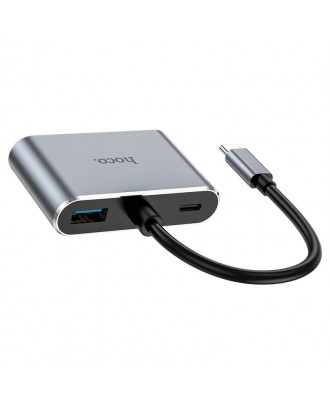 Adaptador USB-C a HDTV VGA USB 3.0 Para Notebook Macbook HOCO
