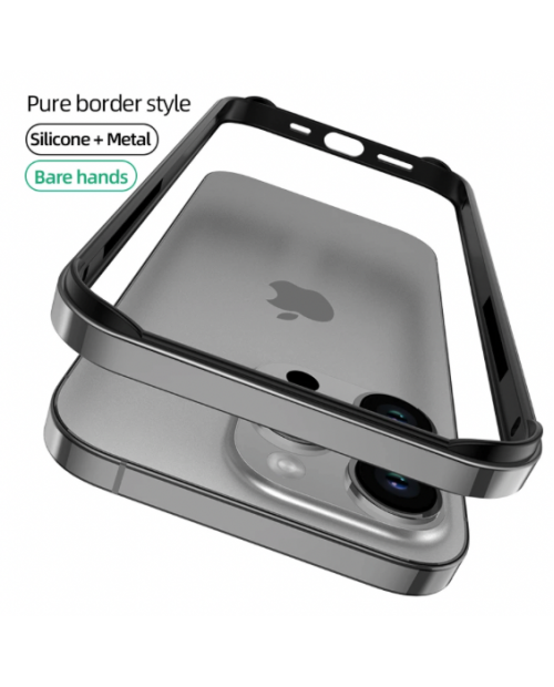 Carcasa Bumper Aluminio Para iPhone 14 Pro / 15 Goforit