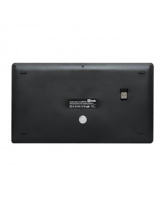 Teclado Inalambrico y Bluetooth Touchpad Recargable UT-KBBT900P