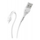 Cable Carga USB Lightning HOCO X20 1MT Blanco