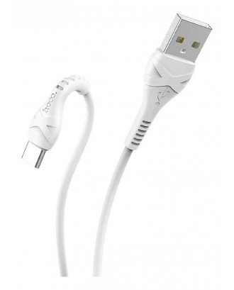 Cable Carga USB Tipo C HOCO X20 1MT Blanco