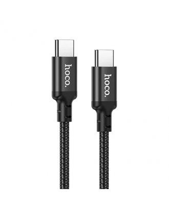 Cable USB-C a USB-C 60W Carga Rapida Enmallado HOCO X14