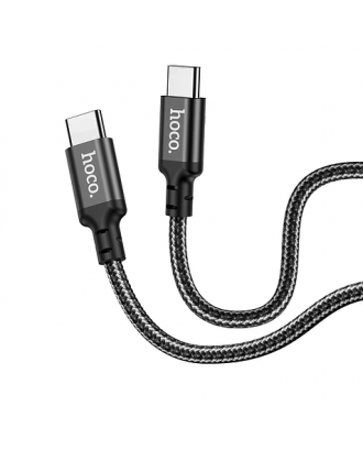 Cable USB-C a USB-C 60W Carga Rapida Enmallado HOCO X14