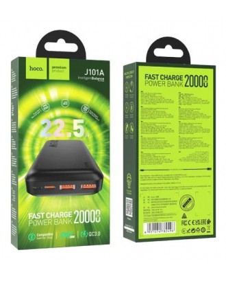Bateria Ext. Powerbank 20000Mah 22.5W Ultra Delgada Hoco J101a