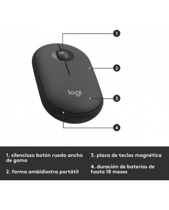 Kit Mouse y Teclado Inalambrico Logitech MK470 Silent