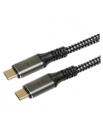 Cable USB-C a USB 240W 1.2MT Soporte 4K 8K  Enmallado Tecmaster